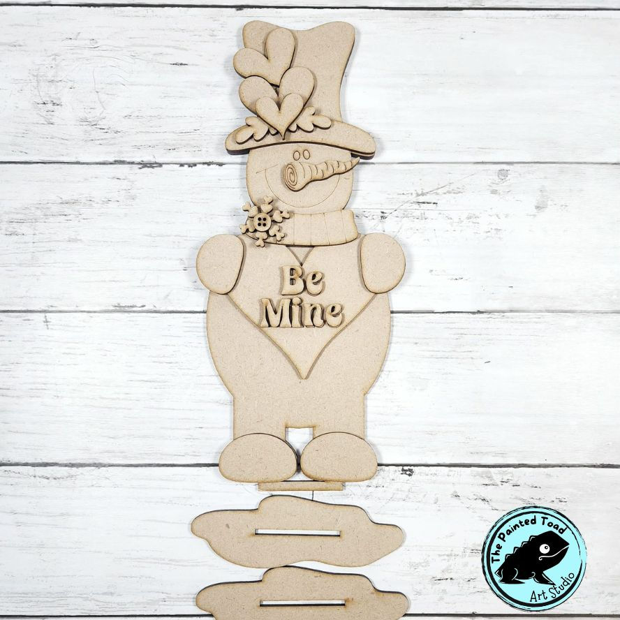 Thumbnail: Valentine Snowman Shelf Sitters