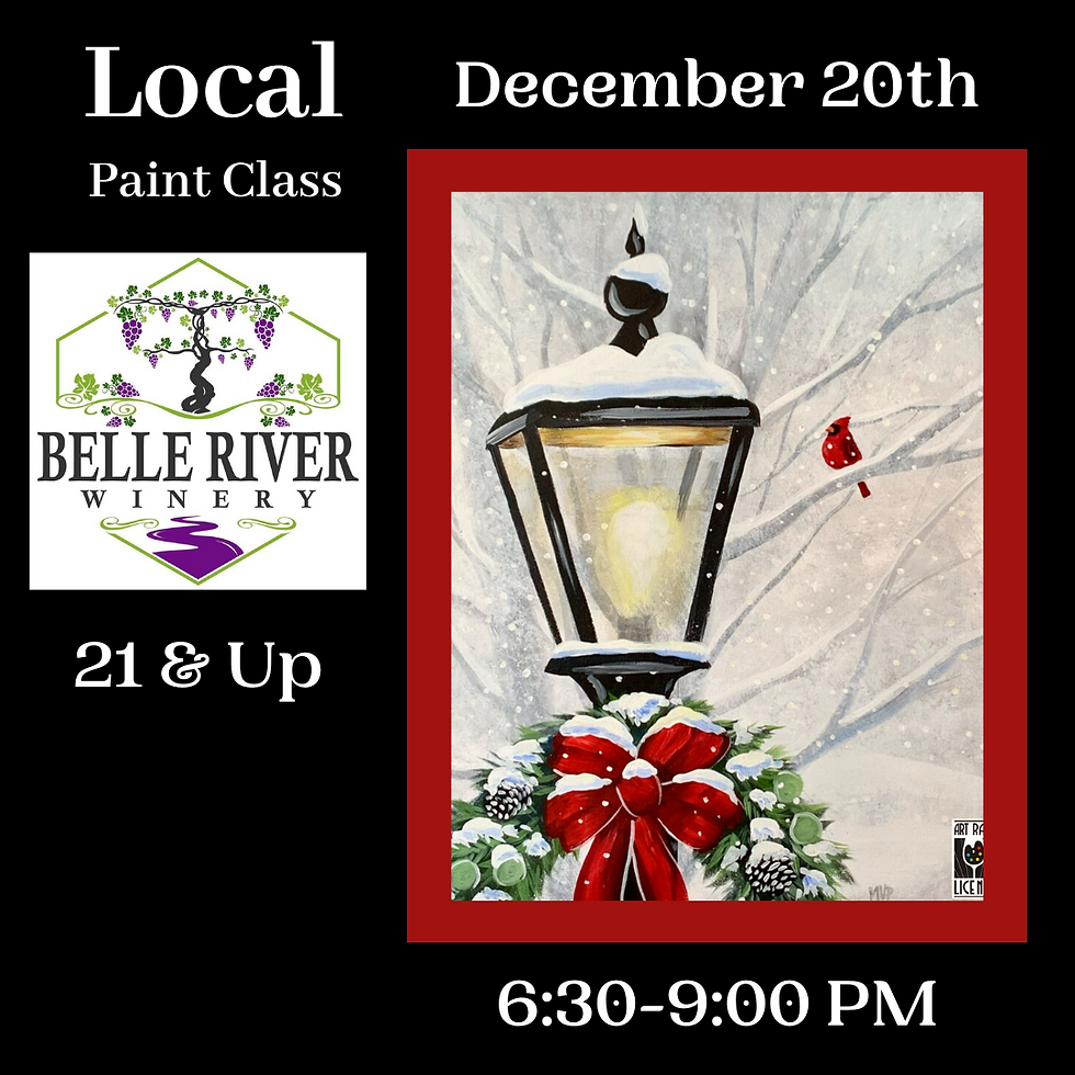 In-Person Making Spirits Bright Painting