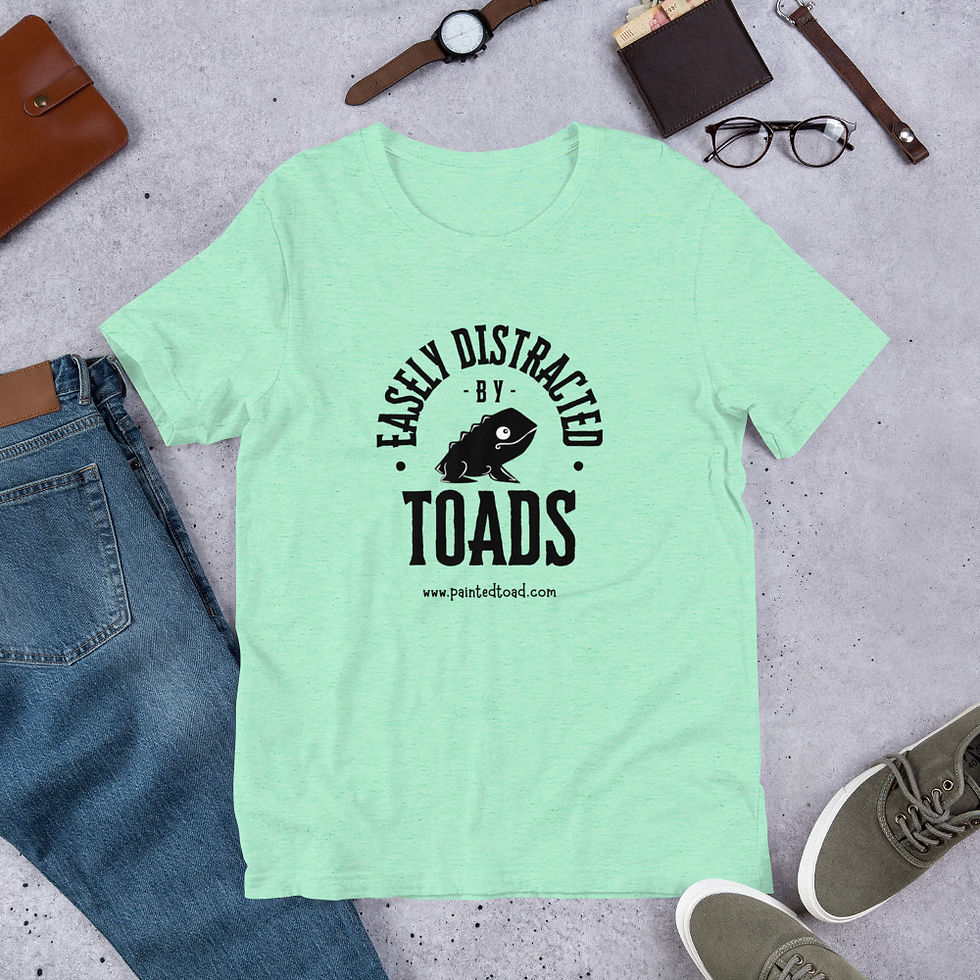 Thumbnail: Easily Distracted by Toads Unisex t-shirt