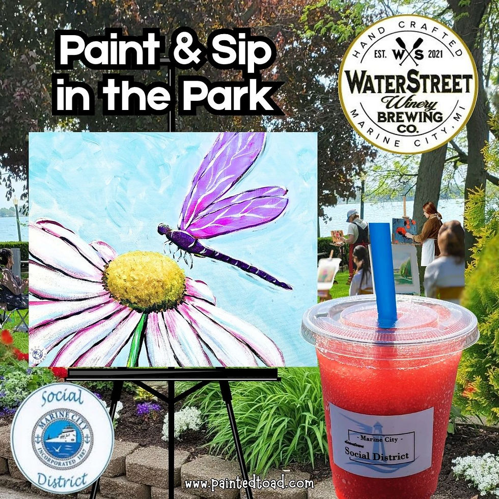 Paint & Sip in the Park: Dragonfly Dreams