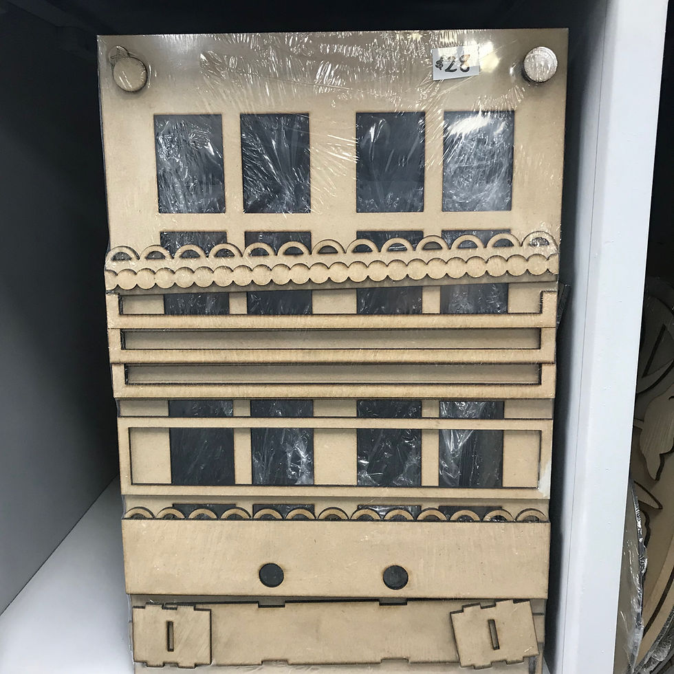 Thumbnail: Rustic Window Display Unit