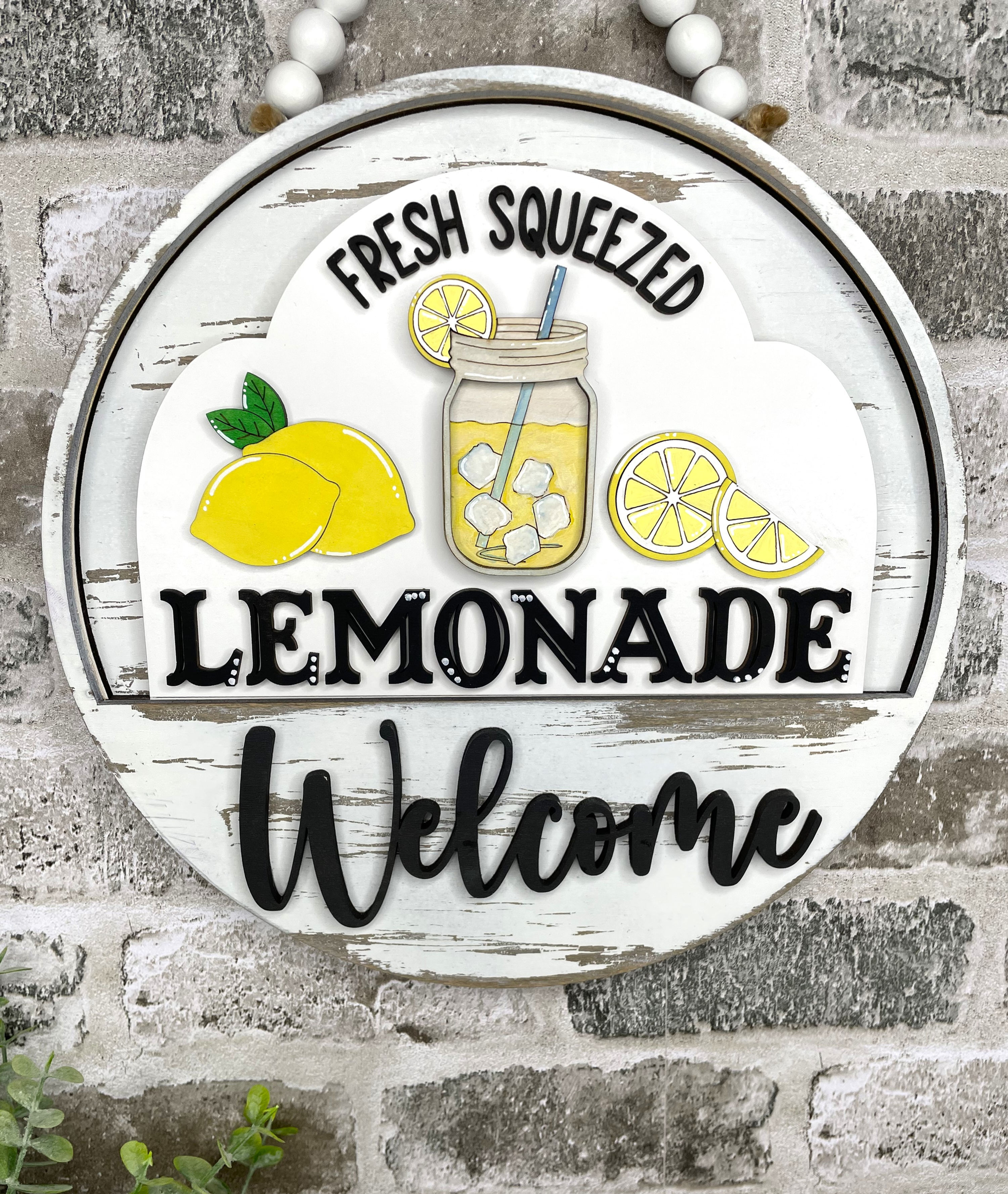 Summer Interchangeable Welcome Door Hanger