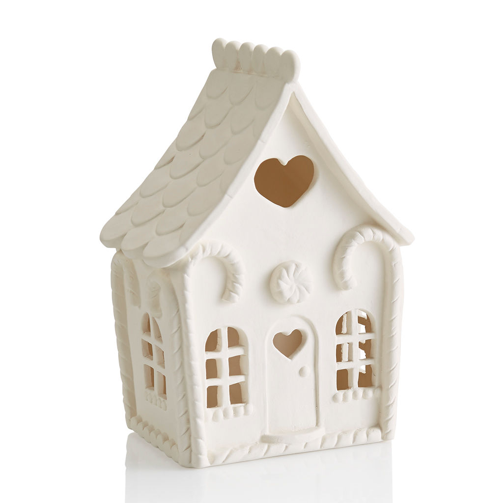 Medium Gingerbread House Lantern