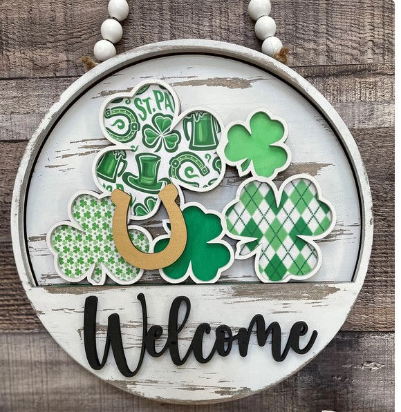 Thumbnail: Spring Interchangeable Welcome Door Hanger