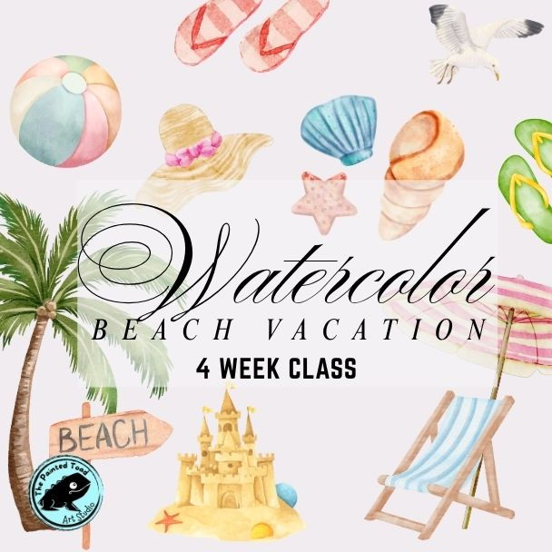Weekly Watercolor: Beach Vacation