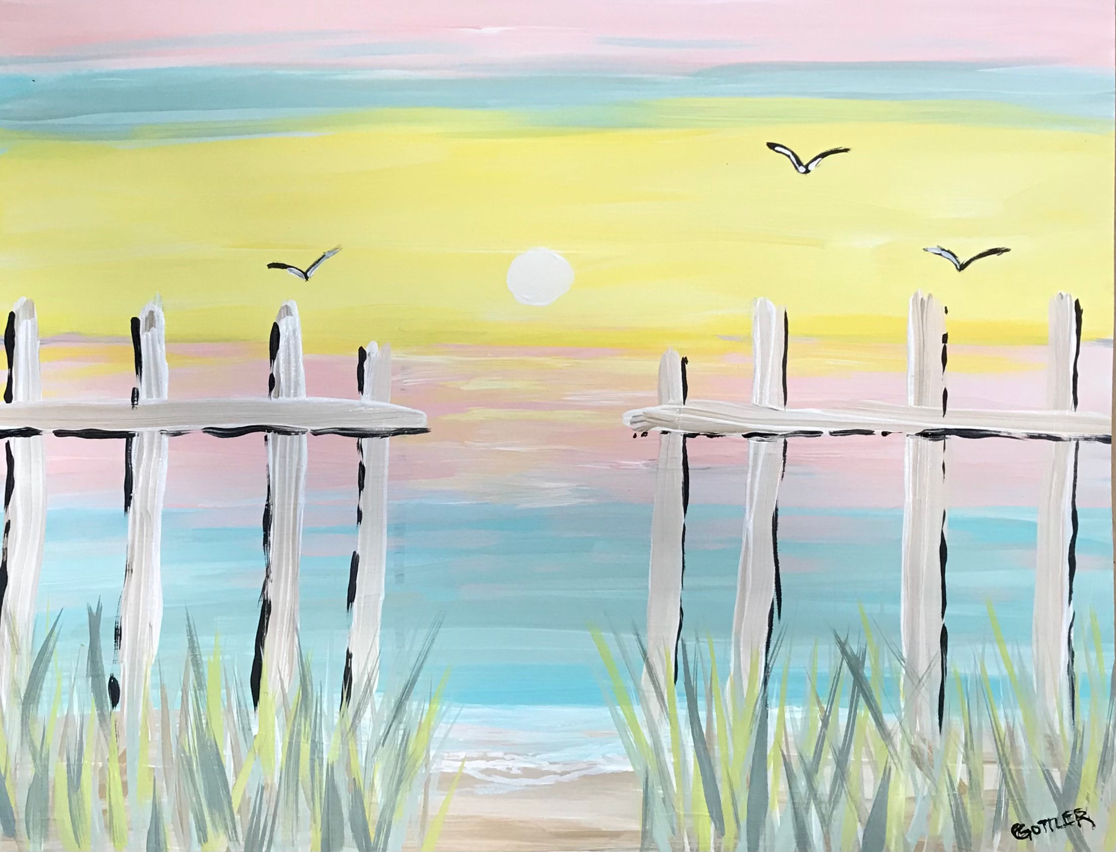 Last Days of Summer Painting