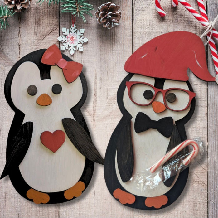 Thumbnail: Penguin Shelf Sitters