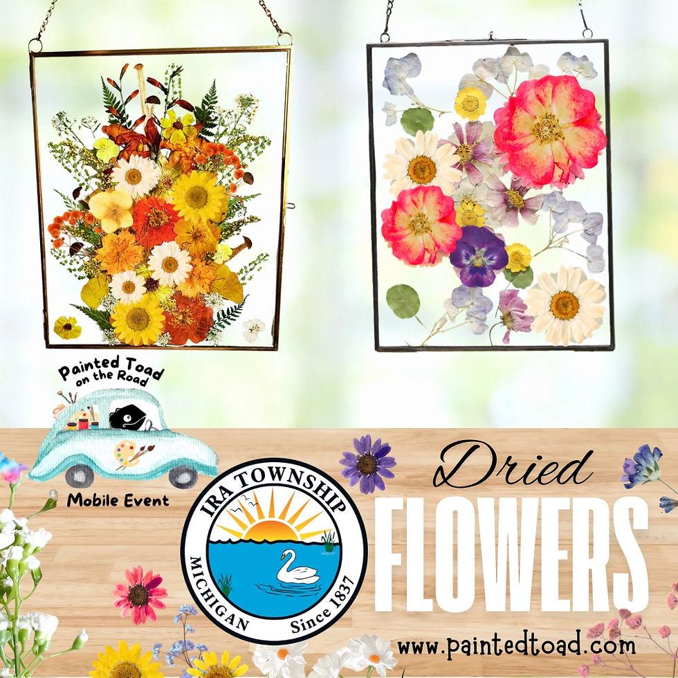 Dried Flowers Floating Frames