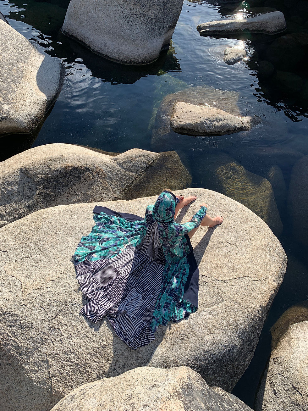 Thumbnail: Long Sun Robe Blue