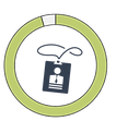 employee badge graphic