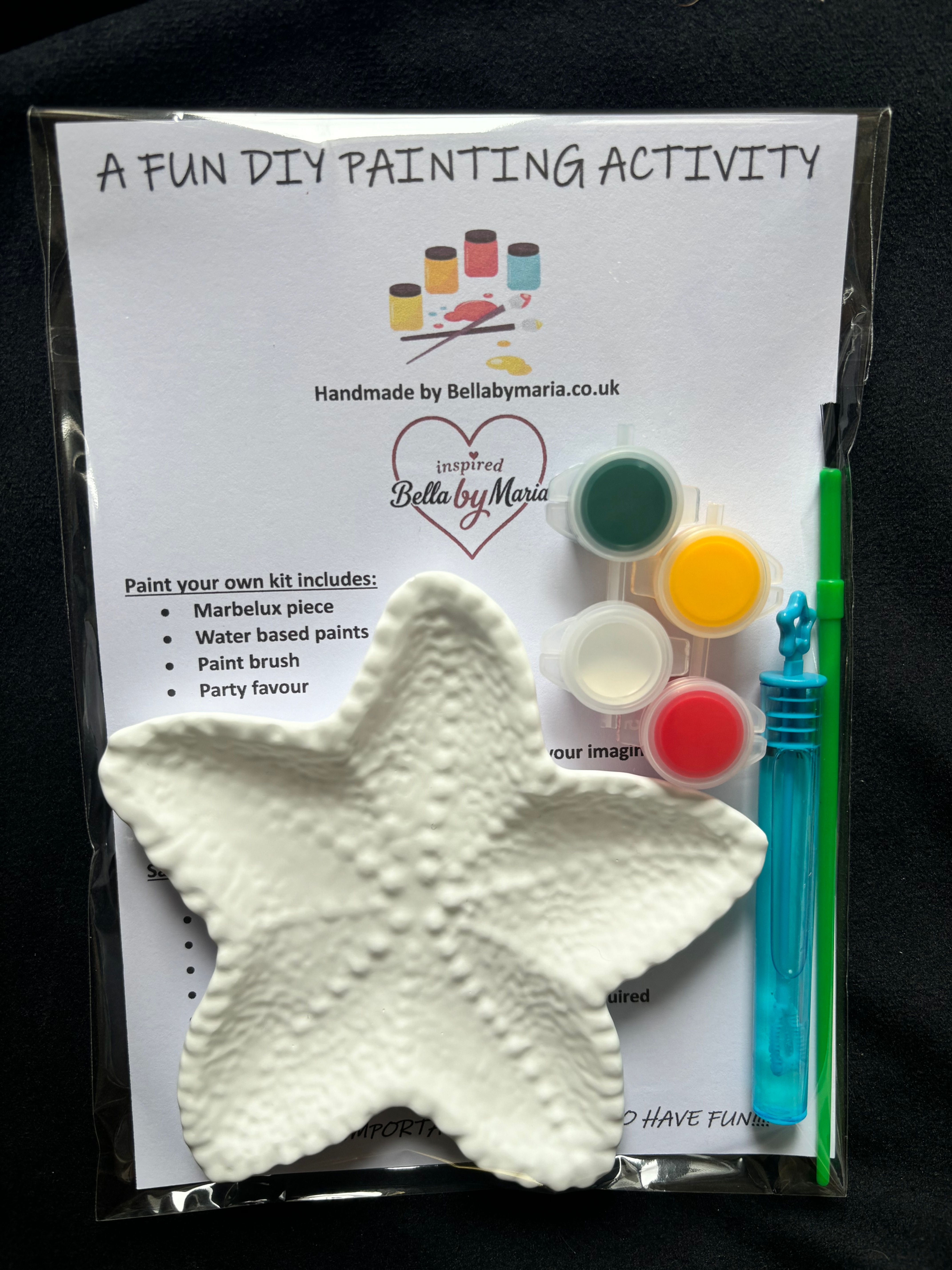 DIY Painting Activity -Starfish