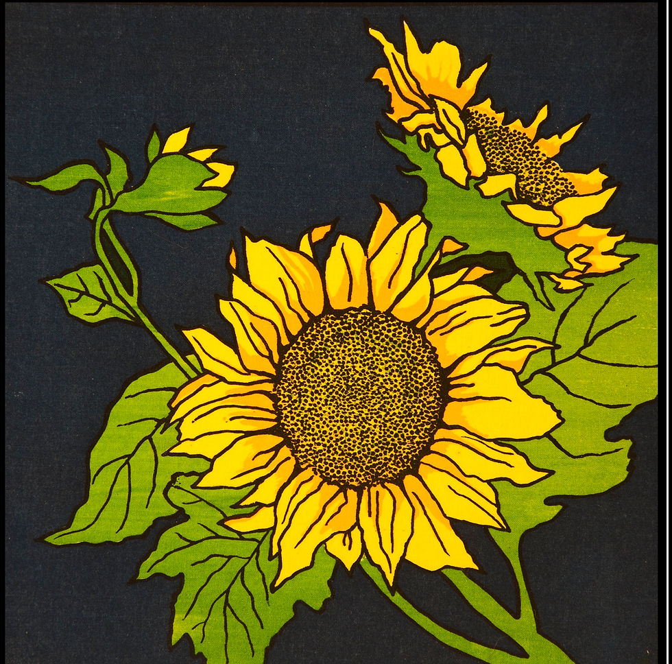 Screen Sun Flower