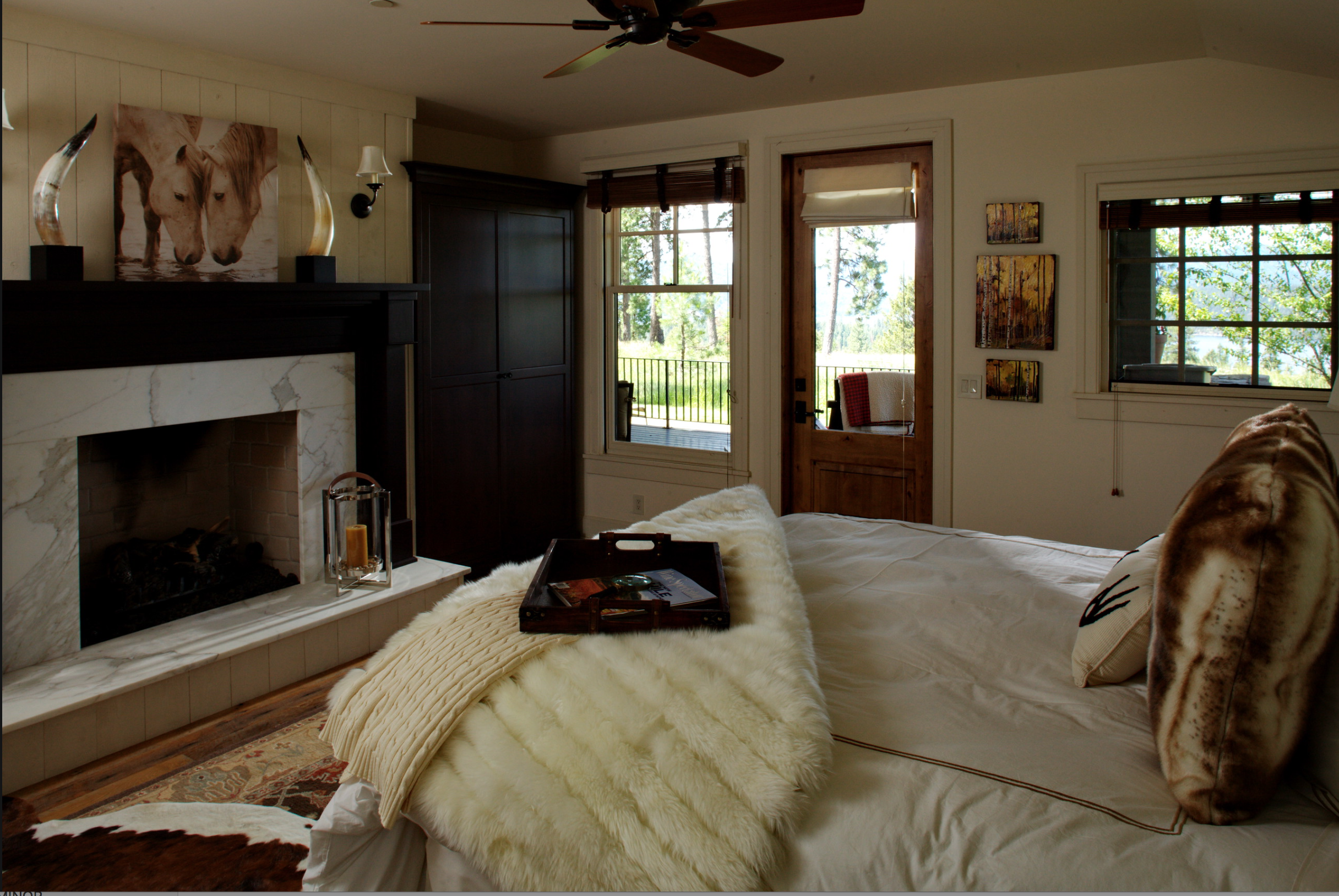 Mountain Cabin Bedroom