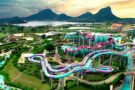 Hotel transfer van for Pattaya Adventure tour