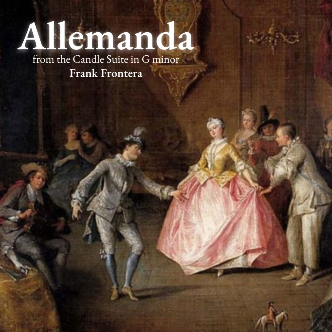 Allemanda in G minor [Score] - Frank Frontera