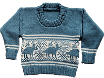 Triceratops sweater 2
