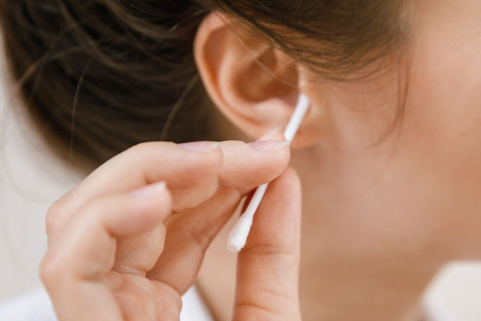 Cotton Bud in ear
