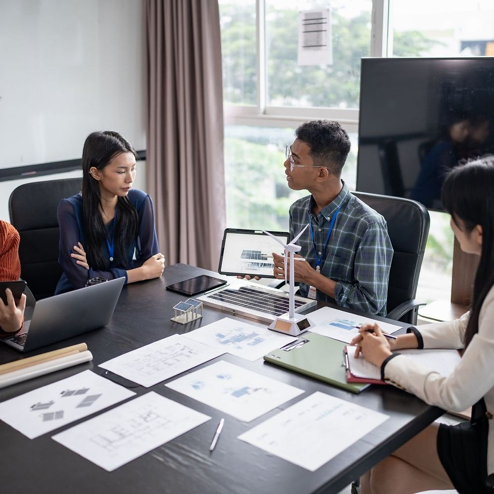Workers plan for the future of the Business