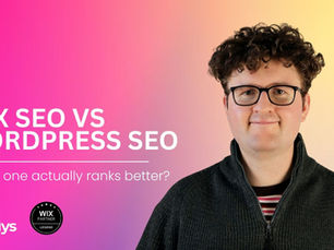 A picture of Wix and Wordpress comparer, Bailey Abson