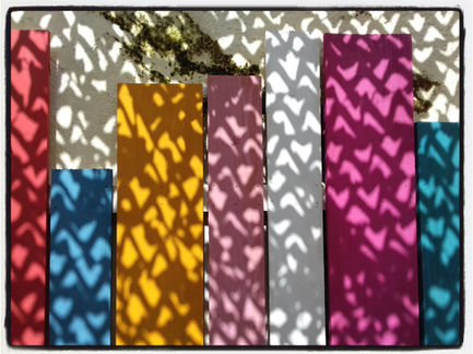 Photographie rambarde colorée Nantes