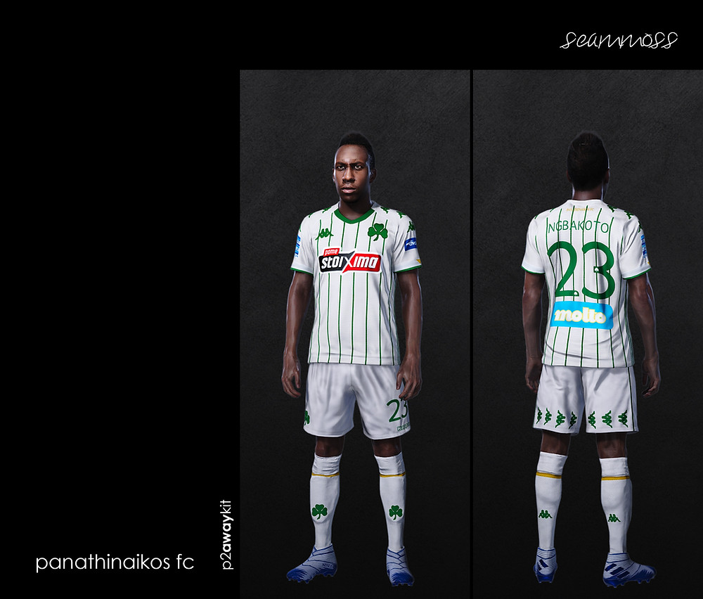 Panathinaikos Fc P2 Away Pes Kit 2020 21