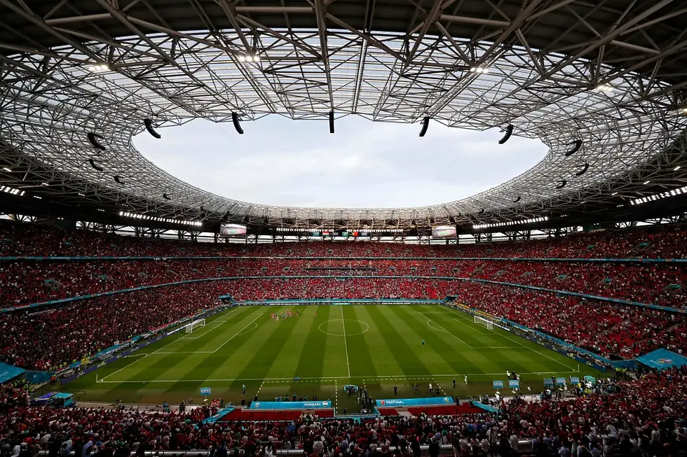 El Puskás Arena en Budapest, Hungría, sede de la final de la Champions League 2025-2026LASZLO BALOGH/AFP/POOL/AFP via Getty Images