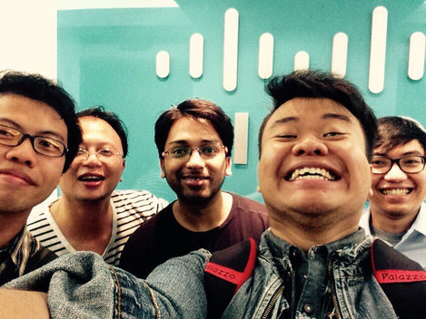 Second group taking the exam