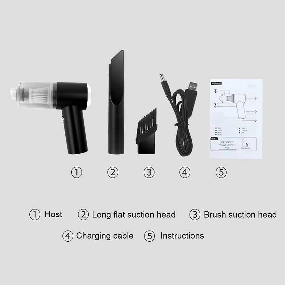 Thumbnail: 6000Pa Cordless Handheld Vacuum Cleaner 120W High Power Vacuum Cleaner Fully Aut