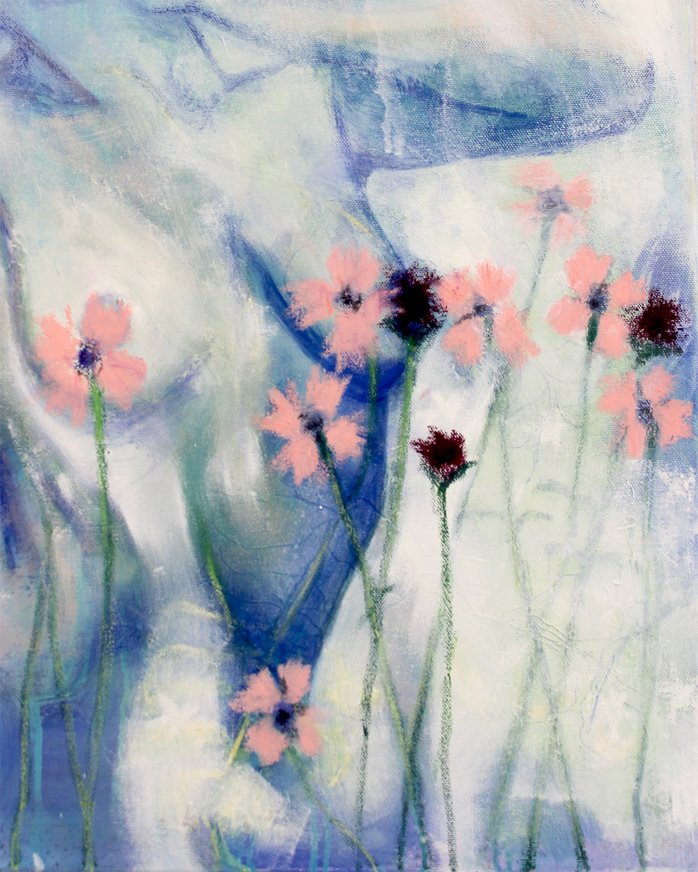 Make It Rain with Flowers lower rightside detail - IG