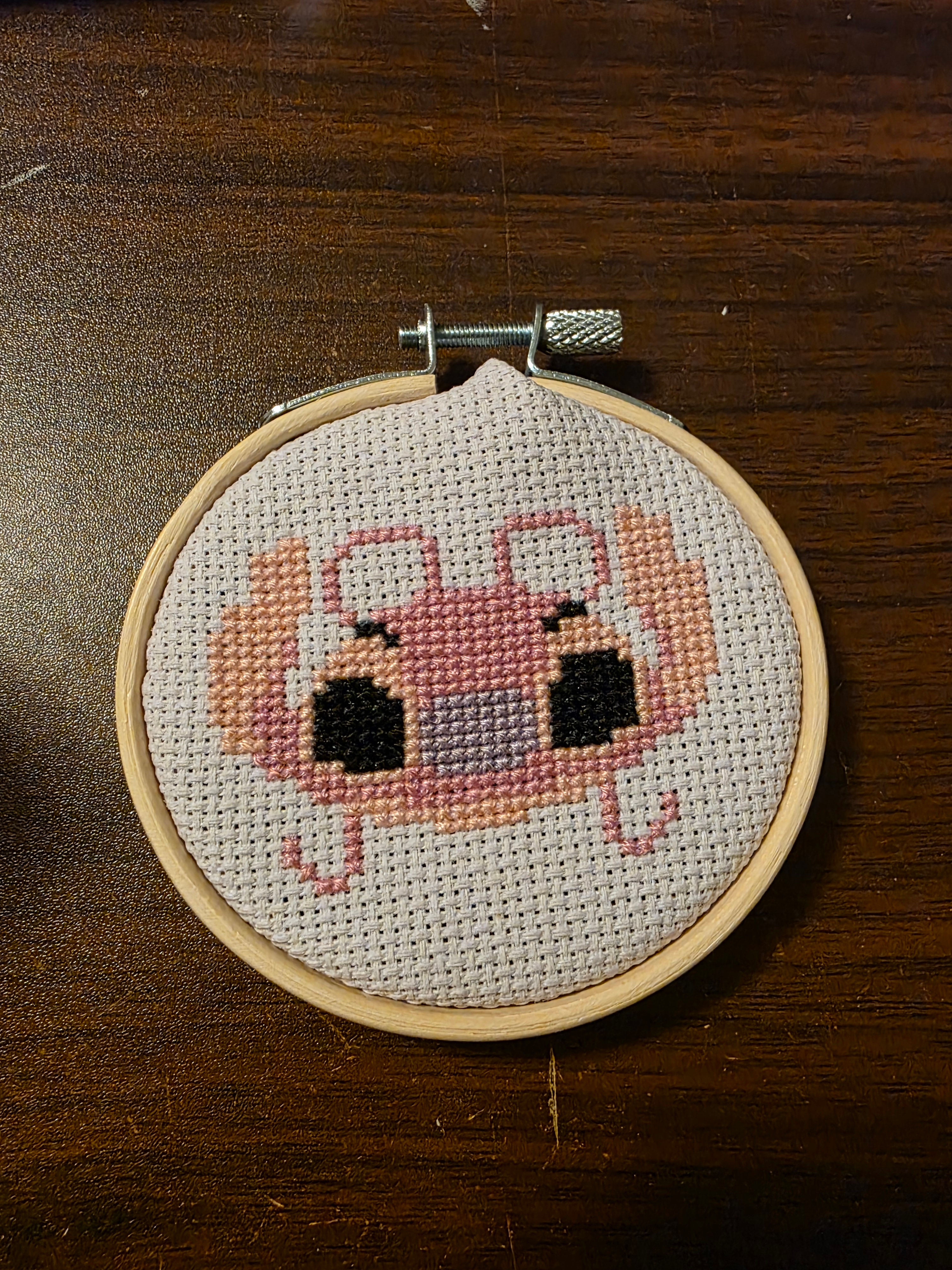 Stitch & Angel Mini Cross Stitch Wall Hanging