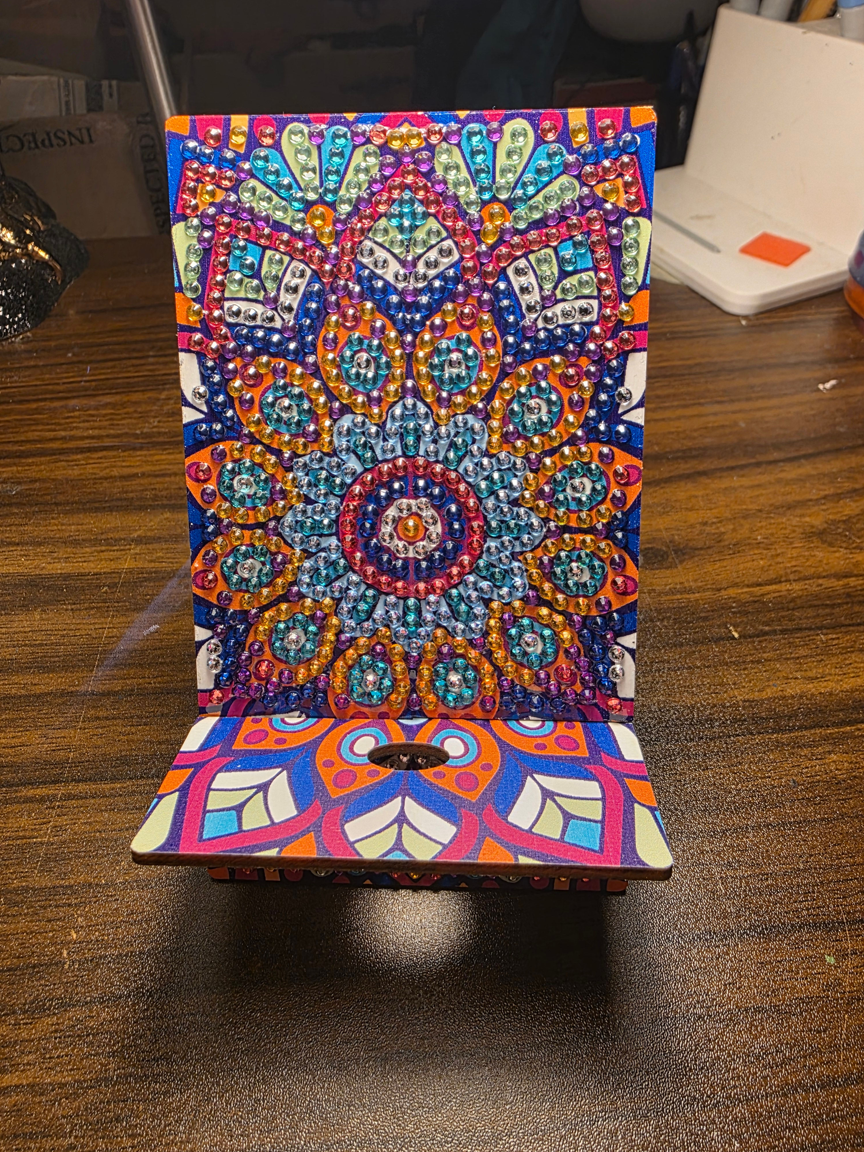 Diamond Art Cell Phone Stand
