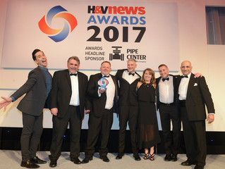 Interduct UK - Award winners at the H&V News Awards!
