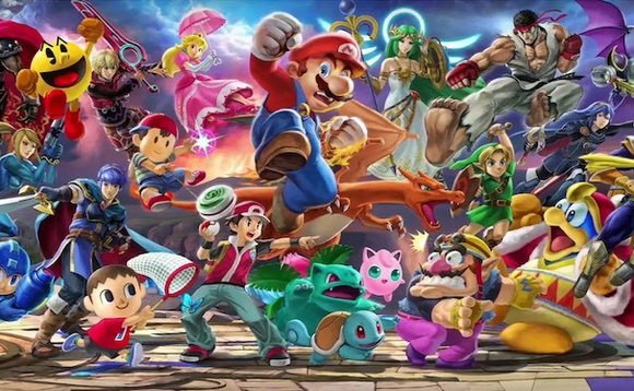 Smash bros characters