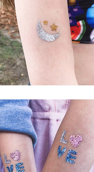 Glitter Tattoos Girls