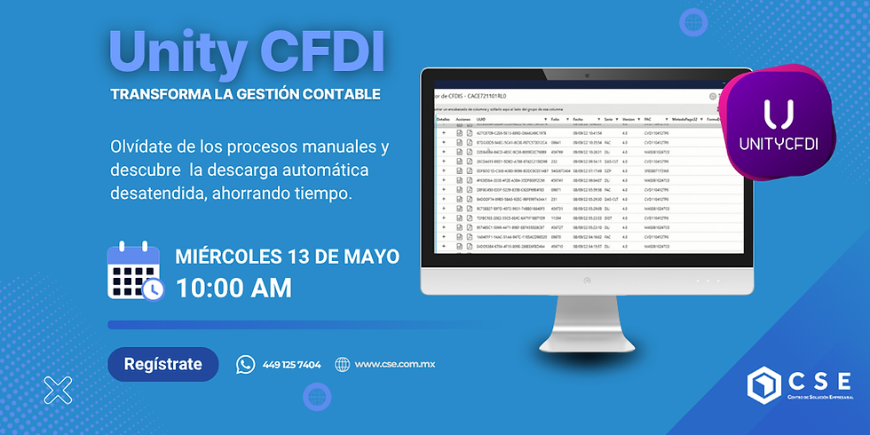 Unity CFDI Transforma la gestión contable