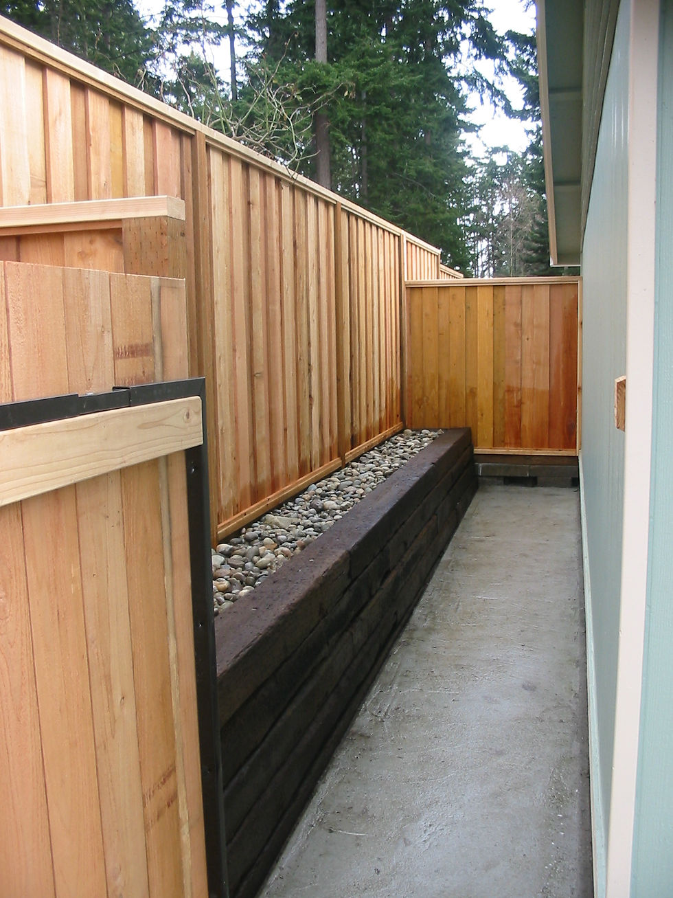 Side Wall Fence Project