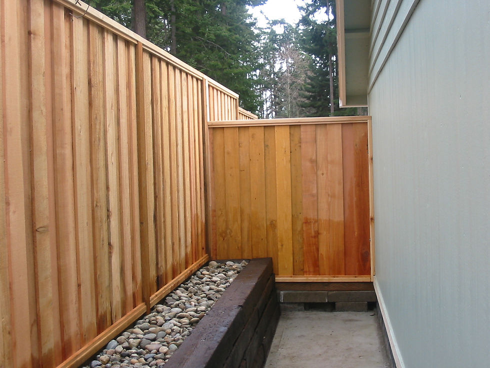 Side Wall Fence Project