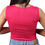 Thumbnail: Pink Half Sleeves top