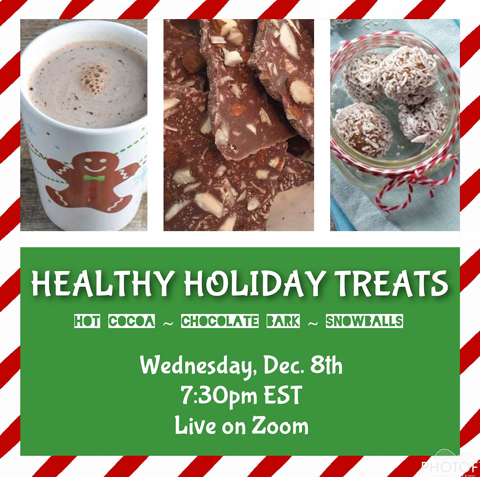 Healthy Holiday Treats!