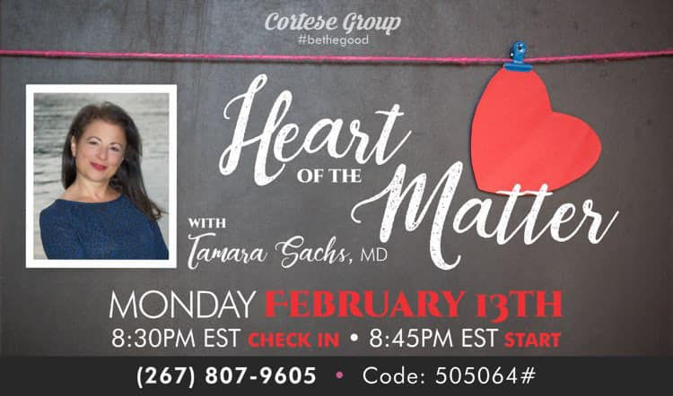 Heart of the Matter with Dr. Tamara Sachs