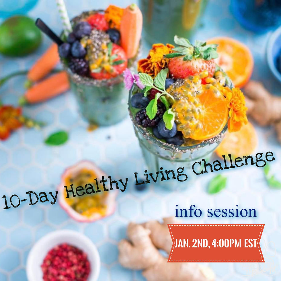 Info Session - 10 Day Healthy Living Challenge