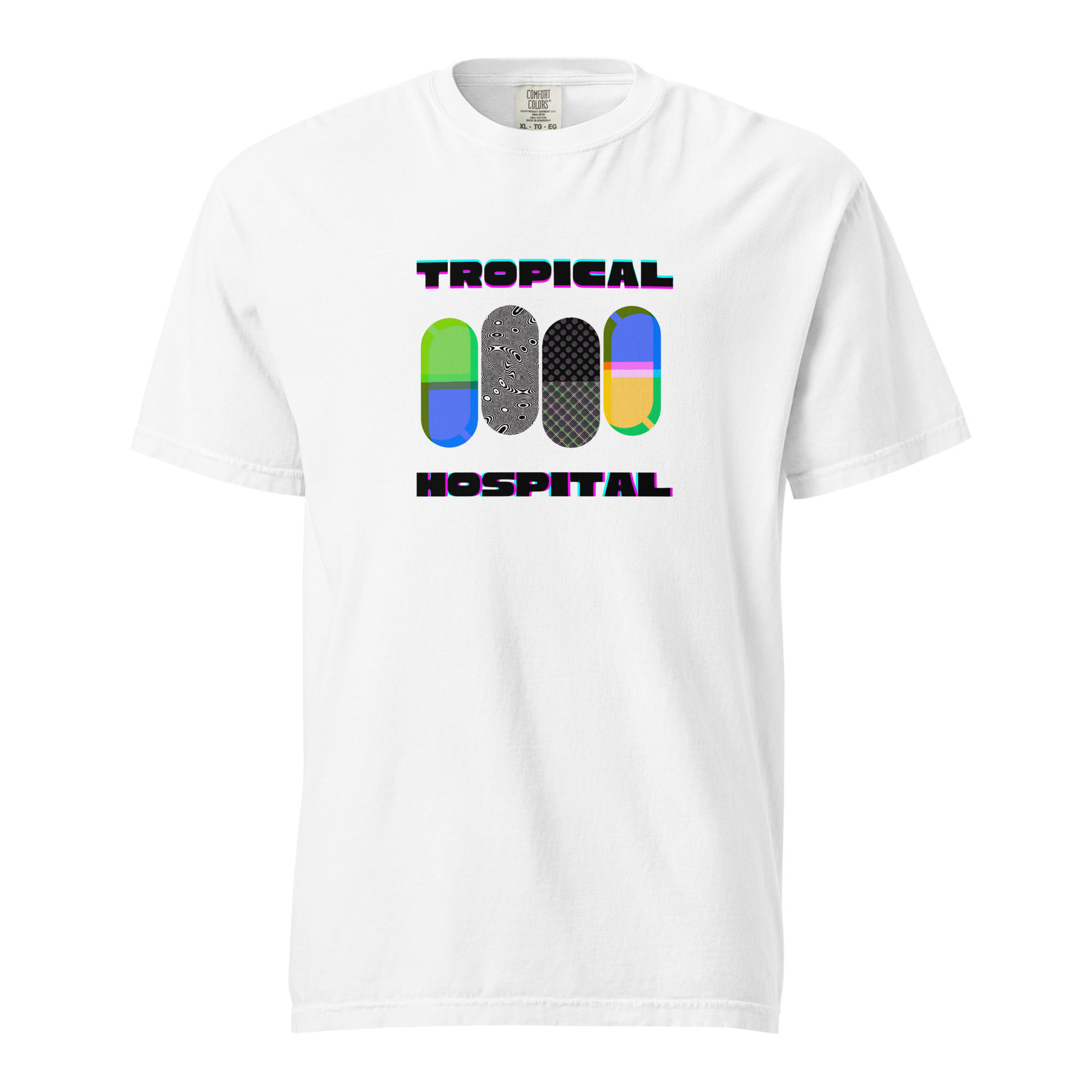 Tropical Hospital Punk Rock Logo Unisex T-Shirt