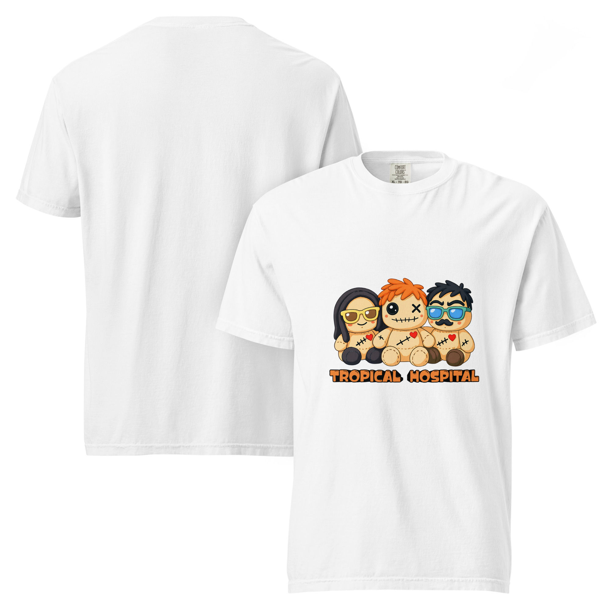 'The Stitch-Up' Heavyweight Tee | Voodoo Trio Edition