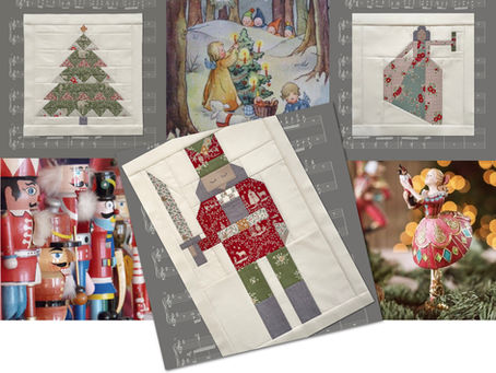 Nutcracker Sampler: the Stahlbaum house on Christmas Eve...