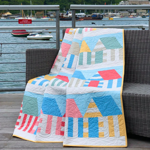 Beach Huts Paper Pattern CakeStand Quilts