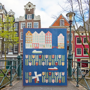 Tulips from Amsterdam summer quilt along...