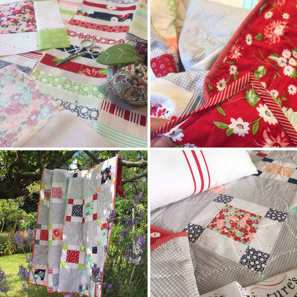 moda bakeshop woodruff quilt hand quilting