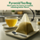 Thumbnail: Organic Turmeric, Ginger & Cinnamon Tea | 100 Count - (Plant-Based Pyramid Bags)