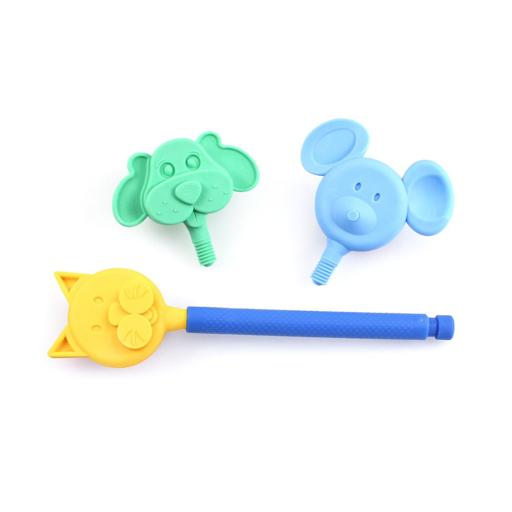 ערכת Z-Vibe ראשי חיות לטיפול (3 ראשים עם קופסא)