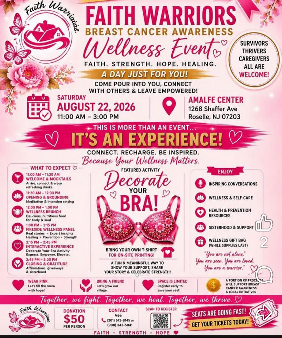 Vee Faith Warriors Wellness Event